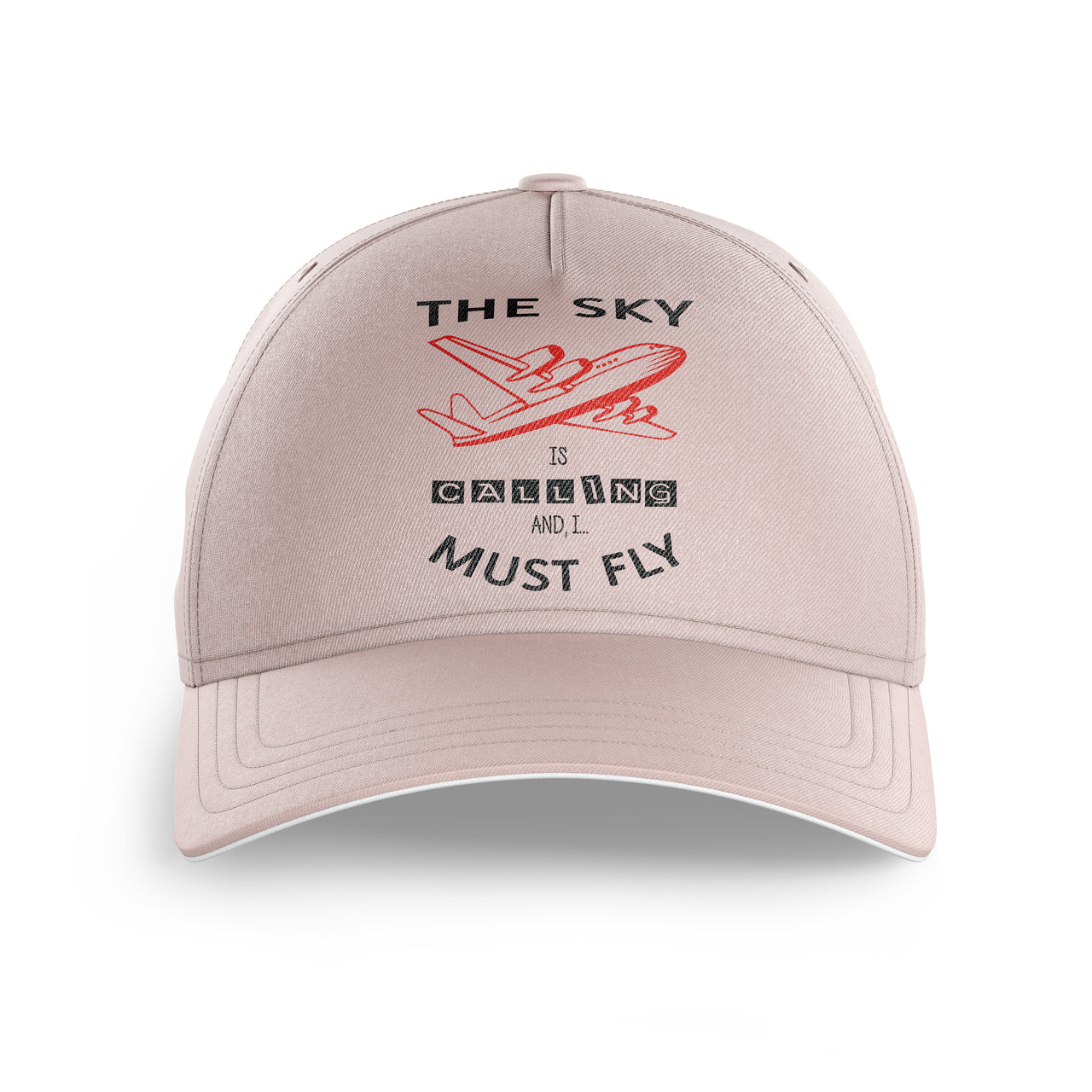 The Sky is Calling and I Must Fly Printed Hats