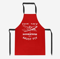 Thumbnail for The Sky is Calling and I Must Fly Designed Kitchen Aprons