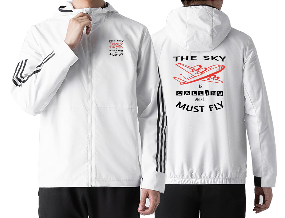 The Sky is Calling and I Must Fly Designed Sport Style Jackets