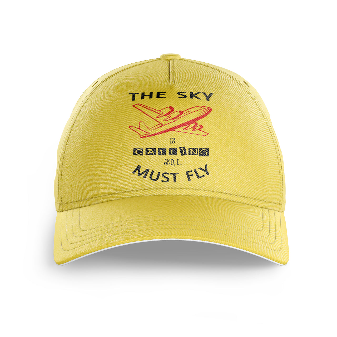 The Sky is Calling and I Must Fly Printed Hats