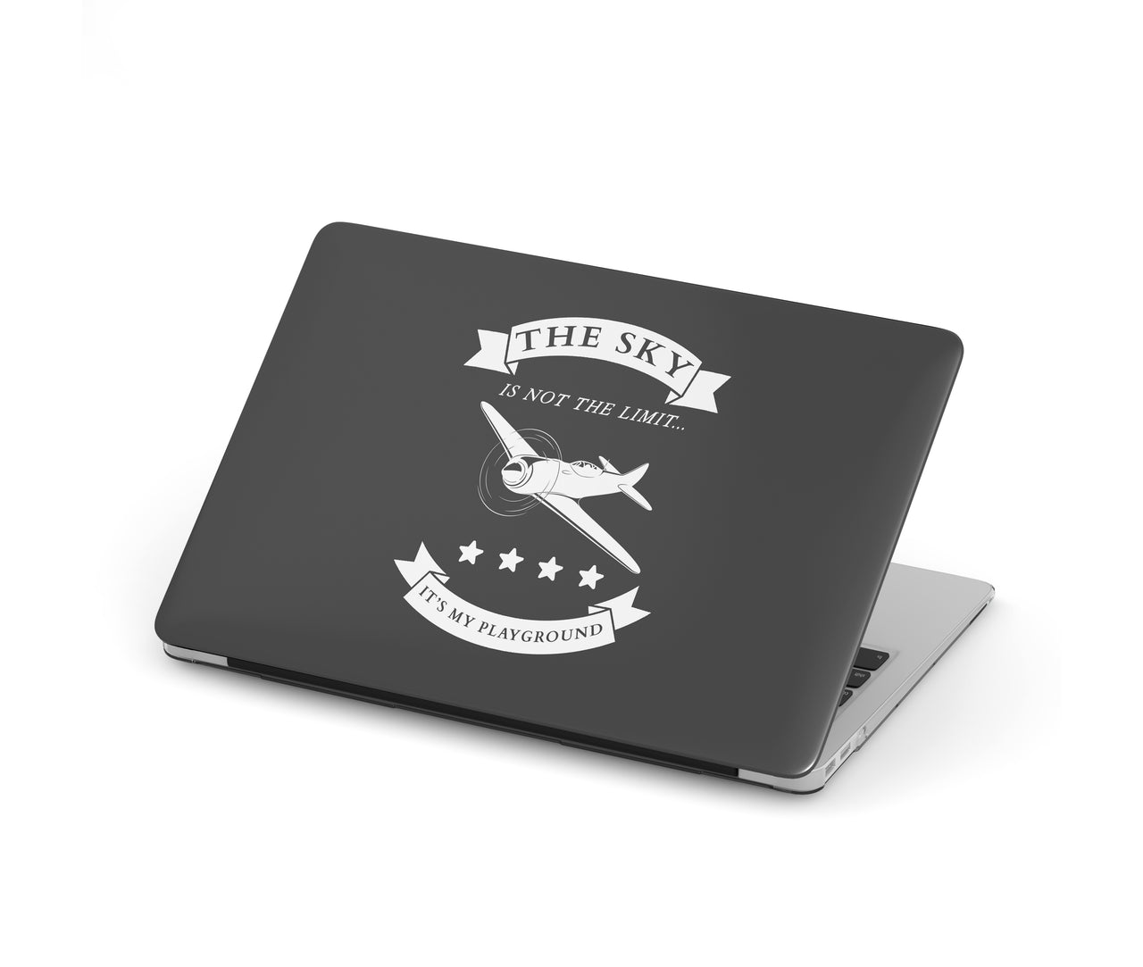 The Sky is not the limit, It's my playground Designed Macbook Cases