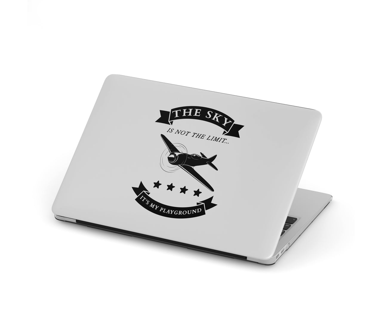 The Sky is not the limit, It's my playground Designed Macbook Cases
