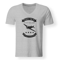 Thumbnail for The Sky is not the limit, It's my playground Designed V-Neck T-Shirts