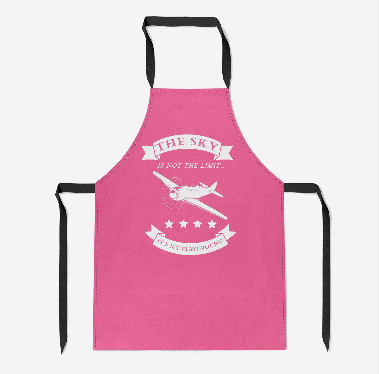 The Sky is not the limit, It's my playground Designed Kitchen Aprons