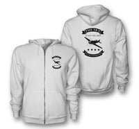 Thumbnail for The Sky is not the limit, It's my playground Designed Zipped Hoodies