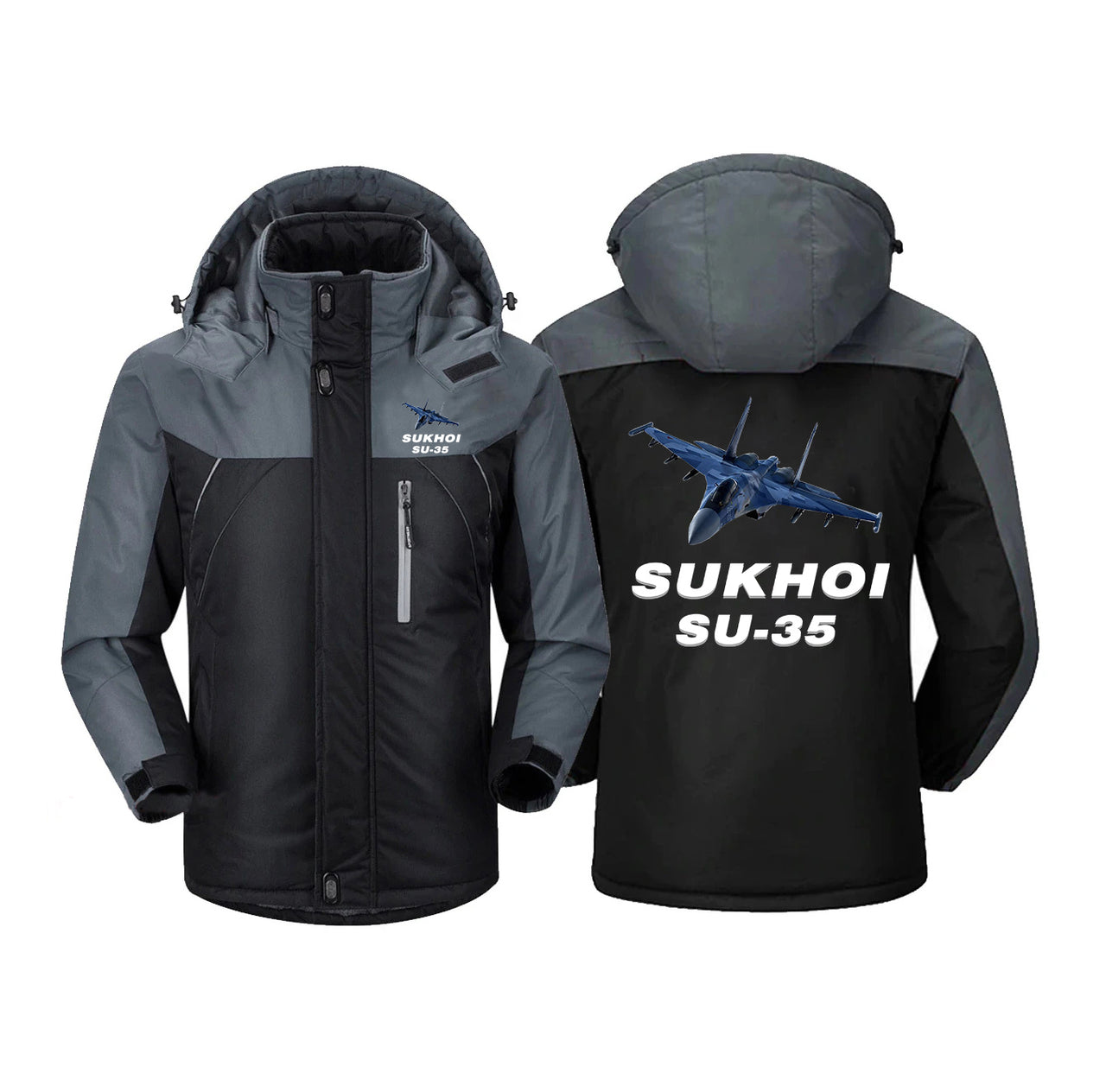 The Sukhoi SU-35 Designed Thick Winter Jackets
