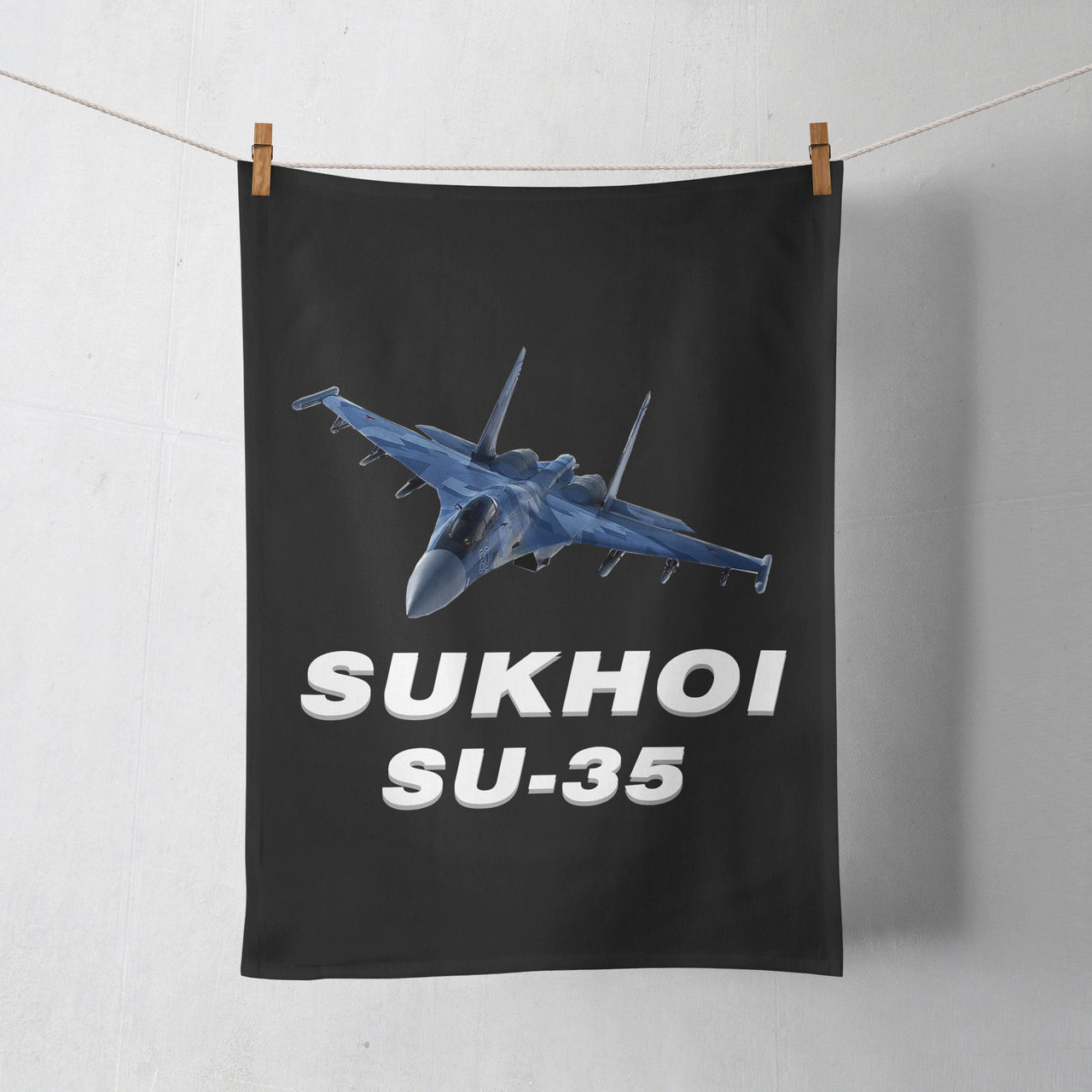The Sukhoi SU-35 Designed Towels