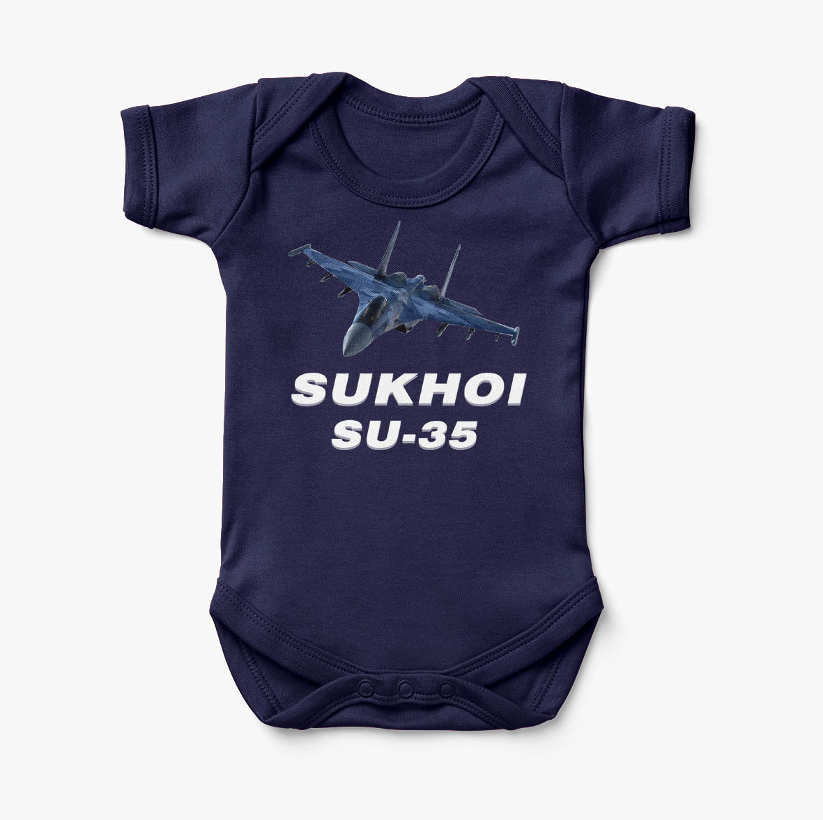 The Sukhoi SU-35 Designed Baby Bodysuits