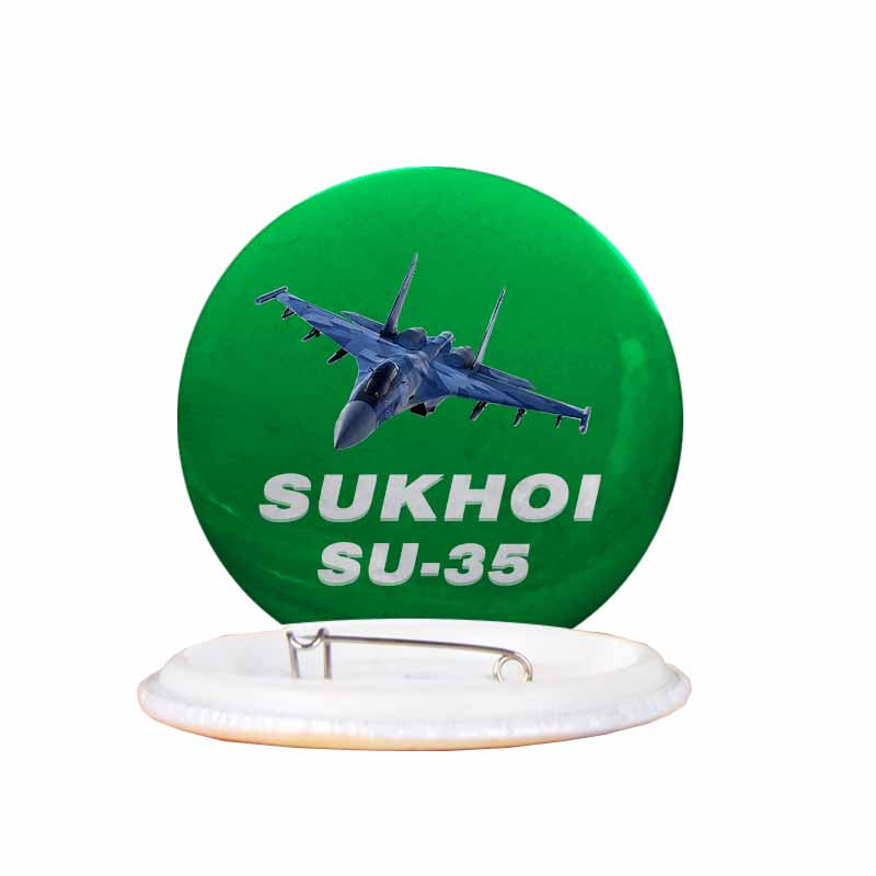The Sukhoi SU-35 Designed Pins