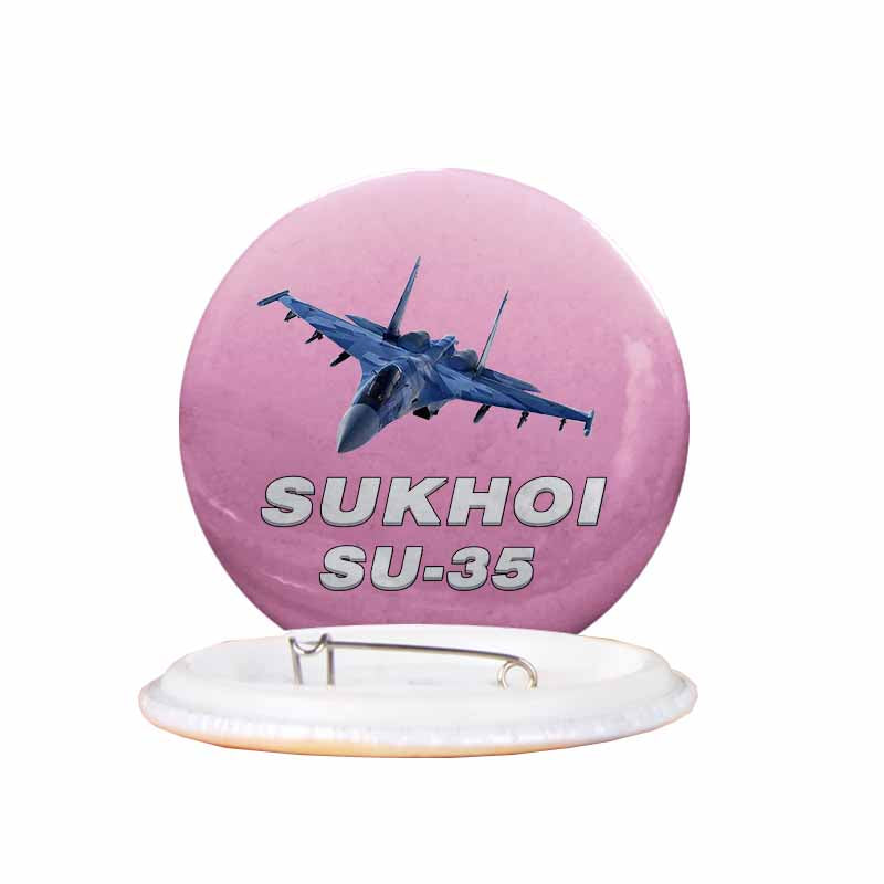 The Sukhoi SU-35 Designed Pins