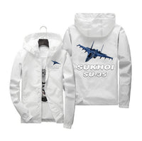 Thumbnail for The Sukhoi SU-35 Designed Windbreaker Jackets