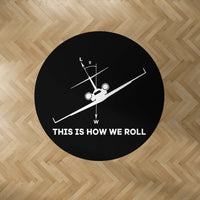 Thumbnail for This is How We Roll Designed Carpet & Floor Mats (Round)