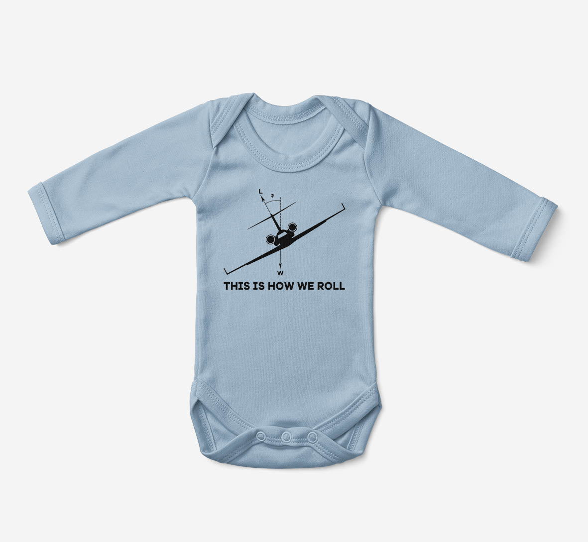 This is How We Roll Designed Baby Bodysuits