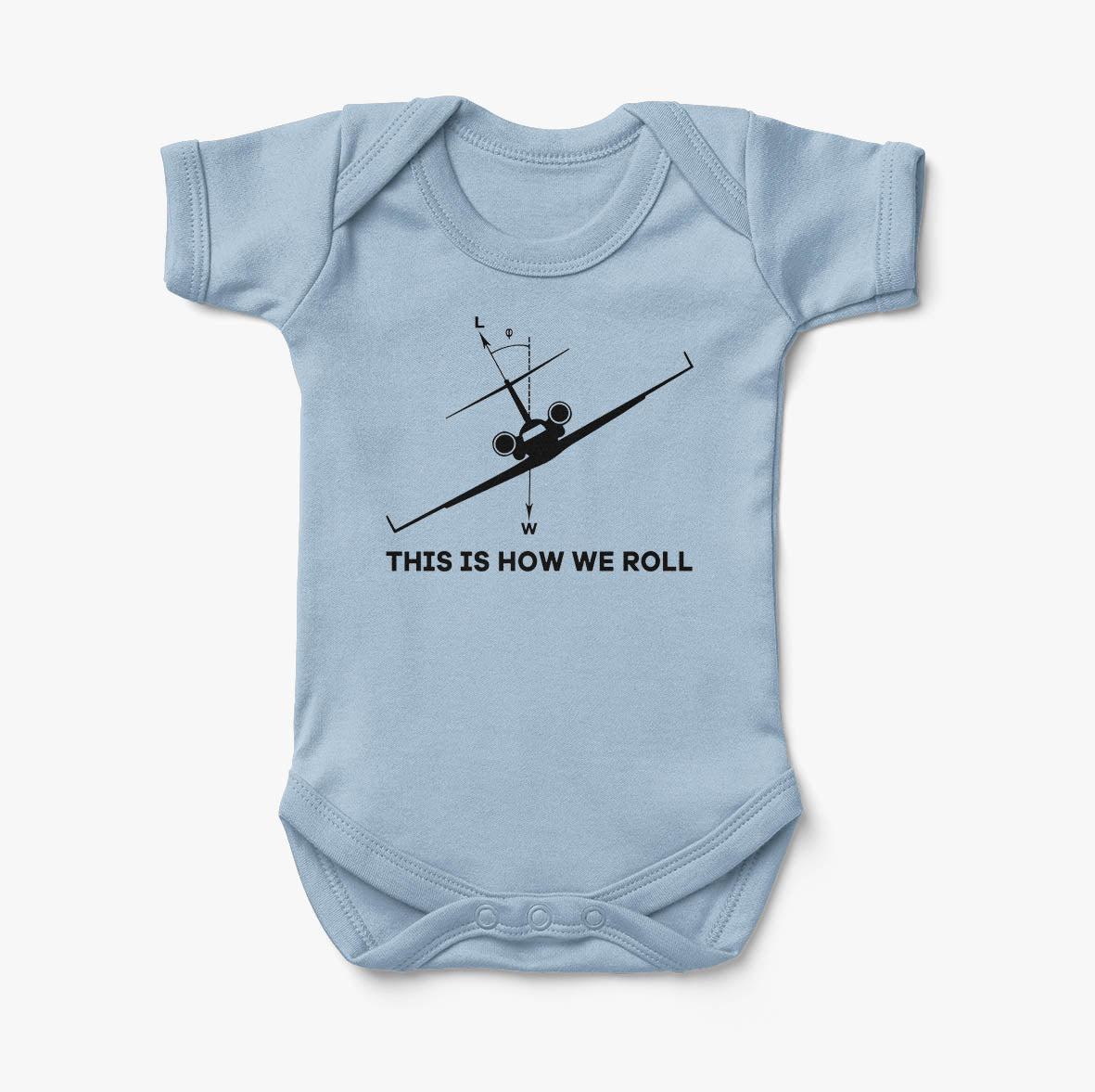 This is How We Roll Designed Baby Bodysuits