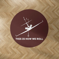 Thumbnail for This is How We Roll Designed Carpet & Floor Mats (Round)