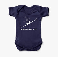 Thumbnail for This is How We Roll Designed Baby Bodysuits