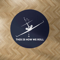 Thumbnail for This is How We Roll Designed Carpet & Floor Mats (Round)