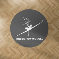 Thumbnail for This is How We Roll Designed Carpet & Floor Mats (Round)