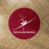 Thumbnail for This is How We Roll Designed Carpet & Floor Mats (Round)