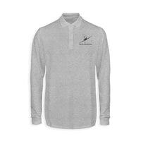 Thumbnail for This is How We Roll Designed Long Sleeve Polo T-Shirts