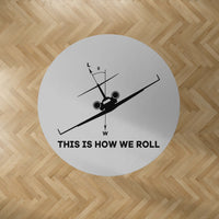 Thumbnail for This is How We Roll Designed Carpet & Floor Mats (Round)
