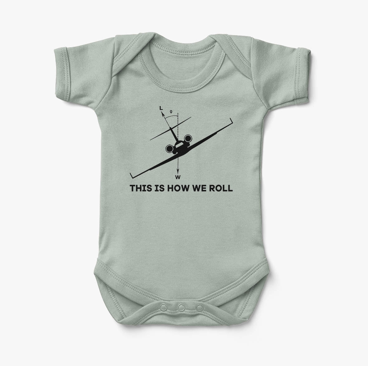 This is How We Roll Designed Baby Bodysuits