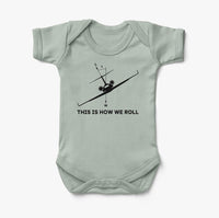 Thumbnail for This is How We Roll Designed Baby Bodysuits
