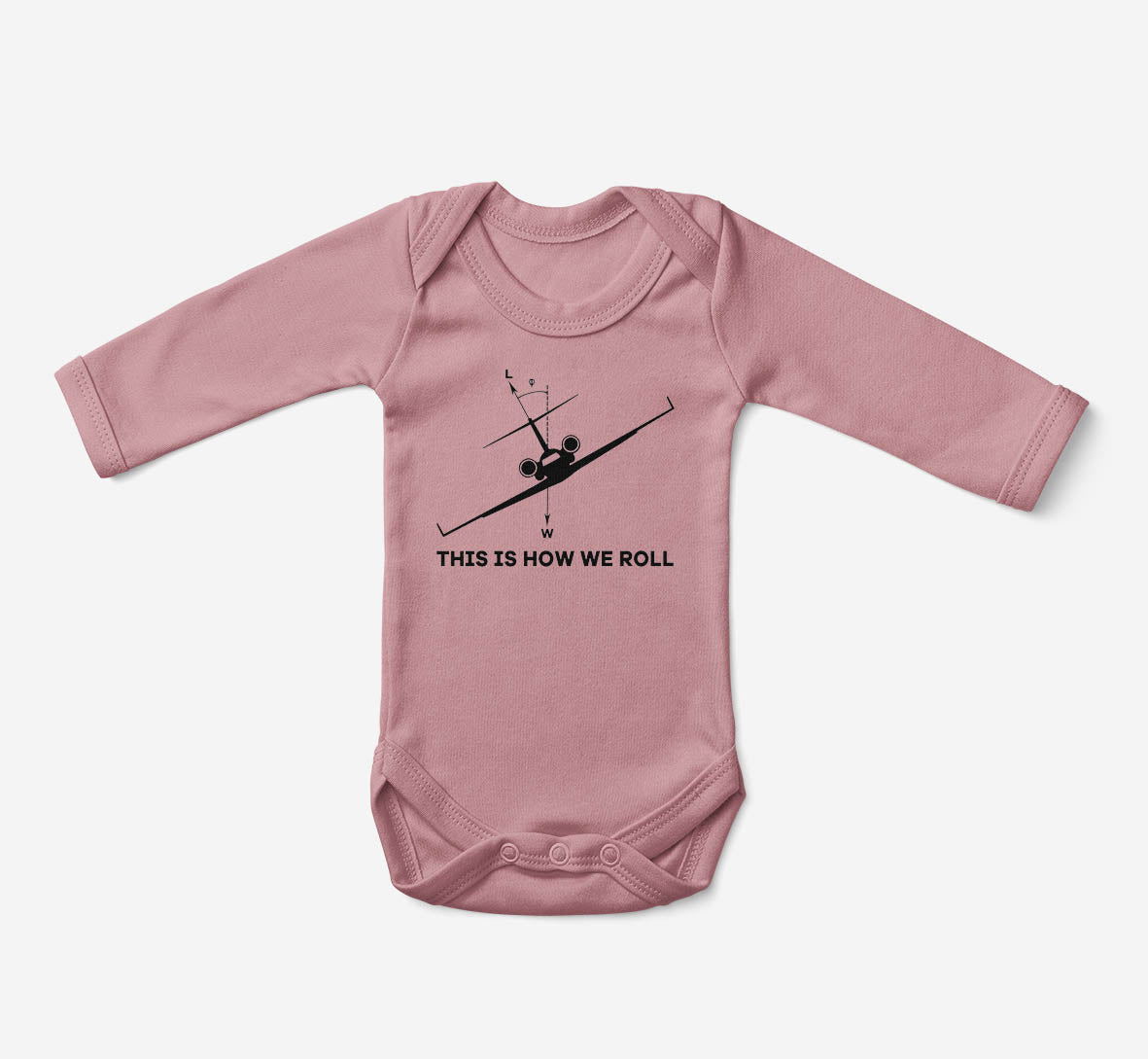 This is How We Roll Designed Baby Bodysuits