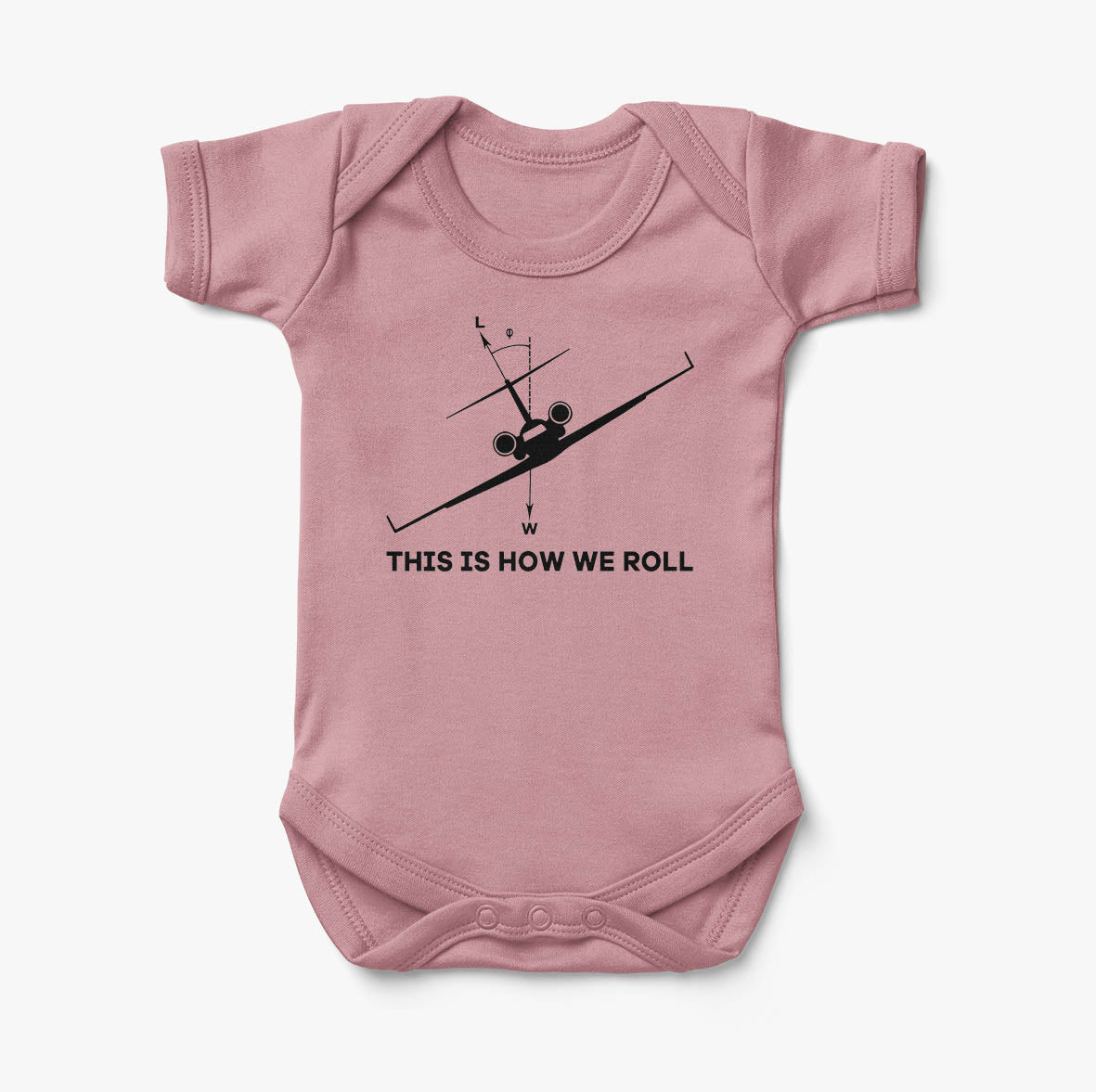 This is How We Roll Designed Baby Bodysuits