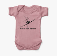 Thumbnail for This is How We Roll Designed Baby Bodysuits