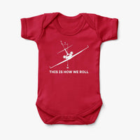 Thumbnail for This is How We Roll Designed Baby Bodysuits