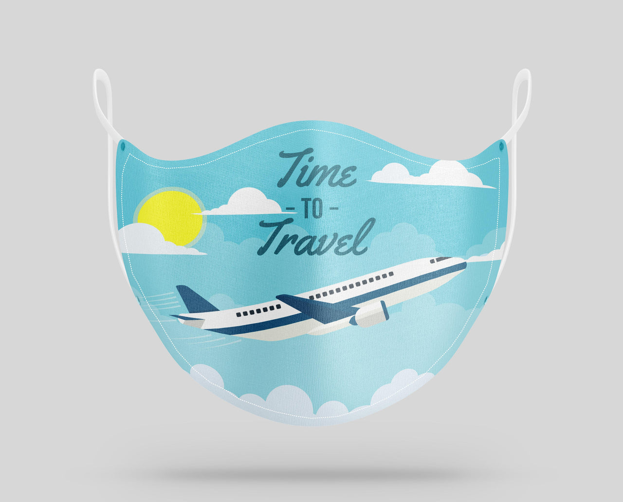 Time to Travel Designed Face Masks