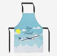 Thumbnail for Time to Travel Designed Kitchen Aprons