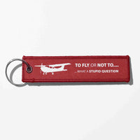 Thumbnail for To Fly or Not To Fly Designed Key Chains