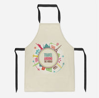 Thumbnail for Travel & Planes Designed Kitchen Aprons