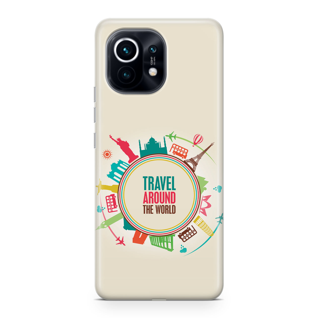 Travel Around The World Designed Xiaomi Cases