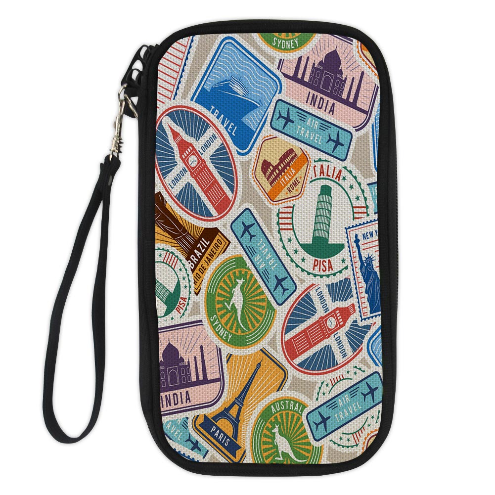Travel Icons Designed Travel Cases & Wallets