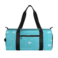 Thumbnail for Travel The The World By Plane Designed Sports Bag