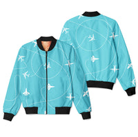 Thumbnail for Travel The The World By Plane Designed 3D Pilot Bomber Jackets