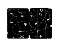 Thumbnail for Travel The World By Plane (Black) Designed iPad Cases
