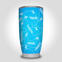 Thumbnail for Travel & Planes Designed Tumbler Travel Mugs