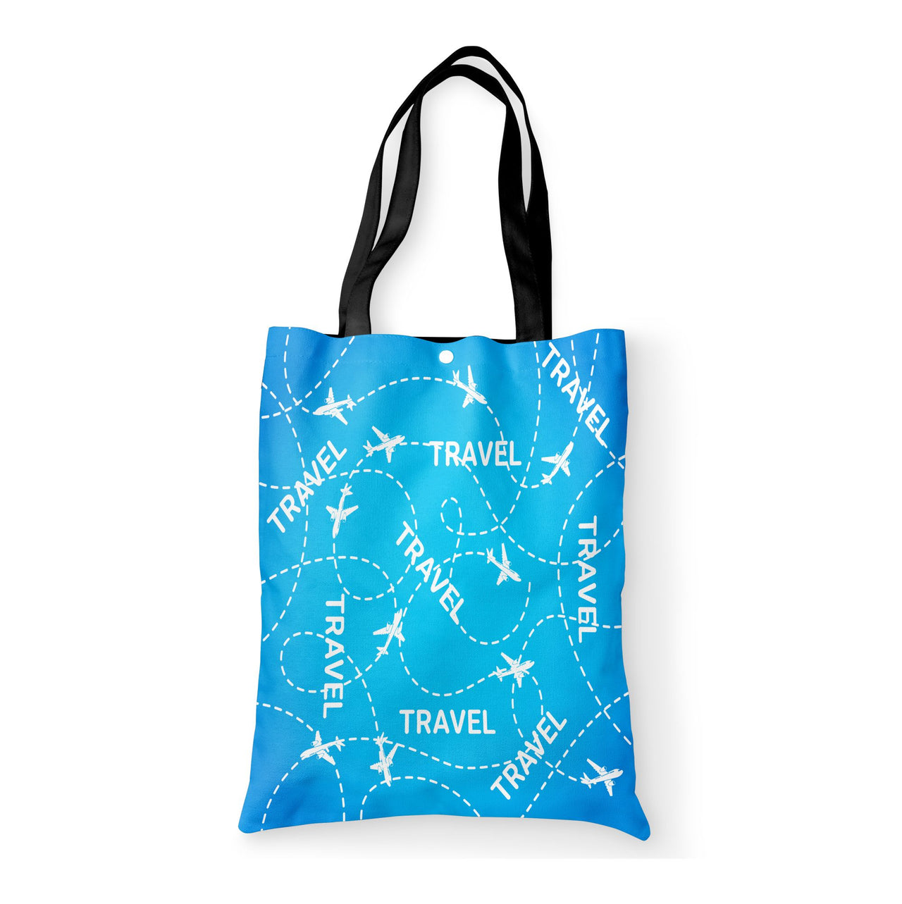 Travel & Planes Designed Tote Bags