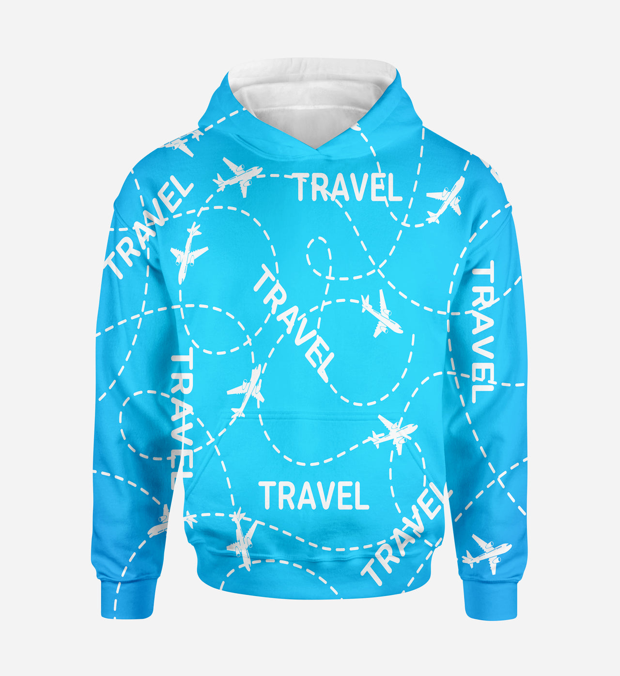 Travel & Planes Designed 3D Hoodies