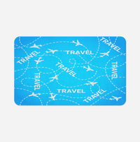 Thumbnail for Travel & Planes Designed Bath Mats