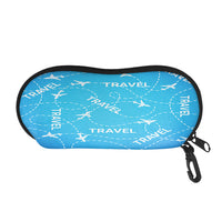Thumbnail for Travel & Planes Designed Glasses Bag