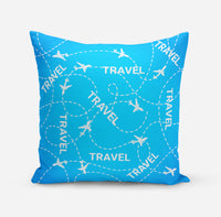 Thumbnail for Travel & Planes Designed Pillowsc