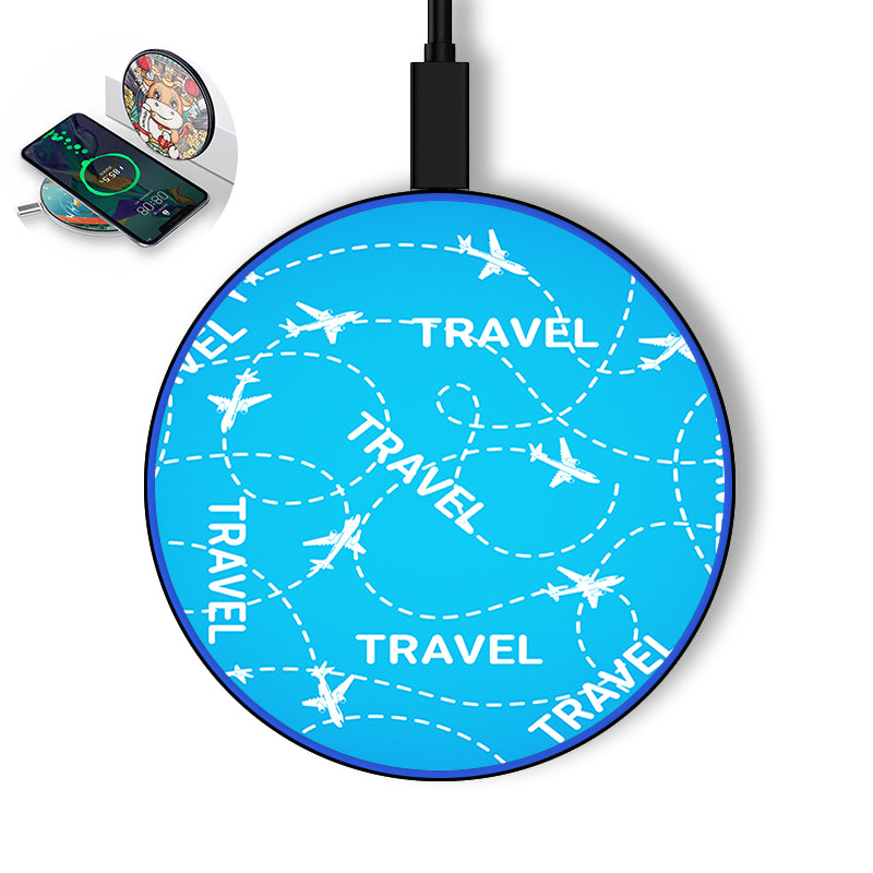 Travel & Planes Designed Wireless Chargers