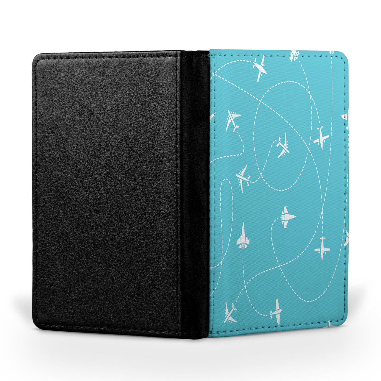 Travel The World By Plane Printed Passport & Travel Cases