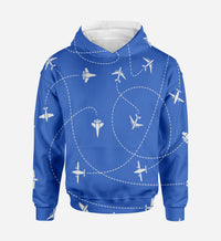 Thumbnail for Travel The World By Plane (Blue) Printed 3D Hoodies