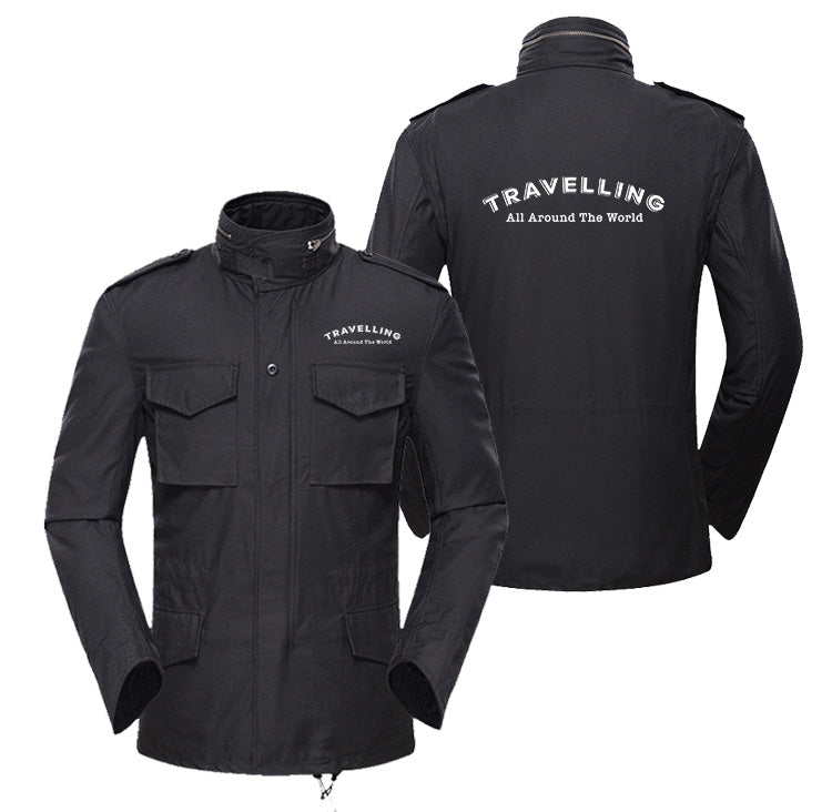 Travelling All Around The World Designed Military Coats